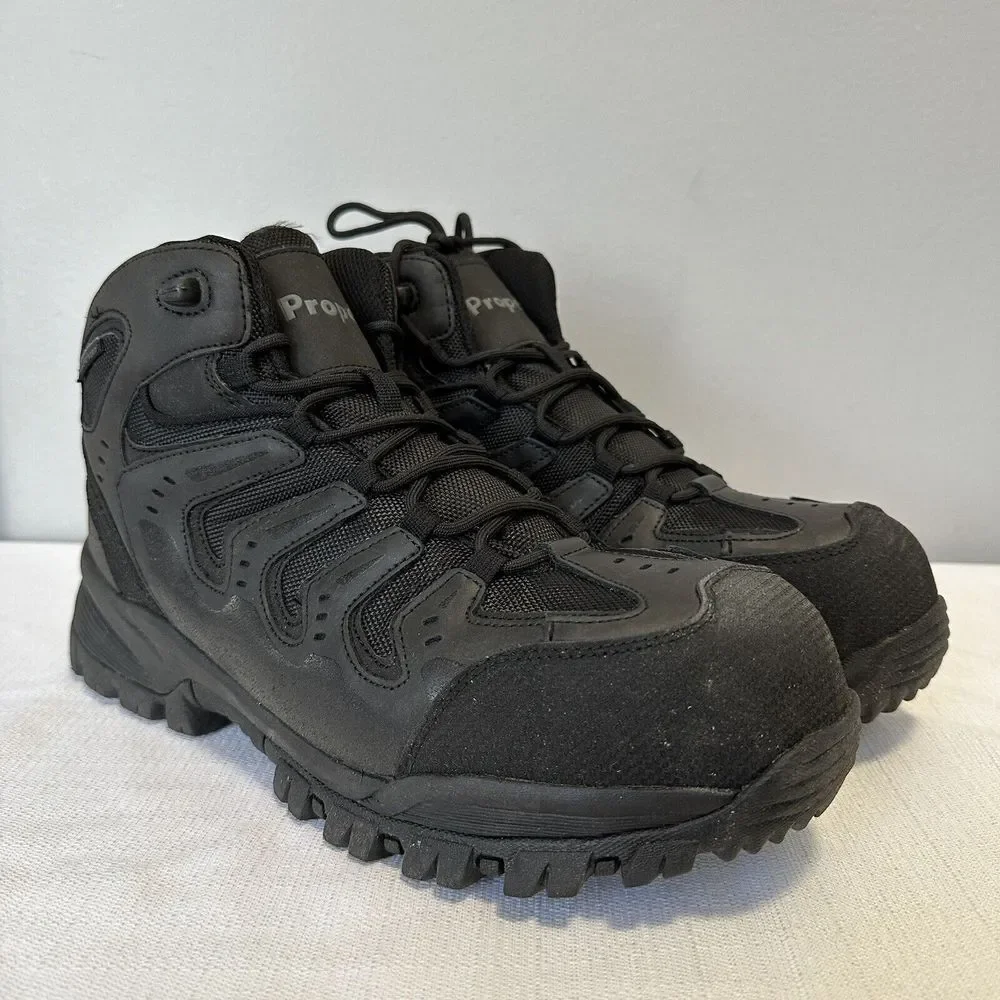 Propet Boots Mens 11 US Black Sentry‎ 6